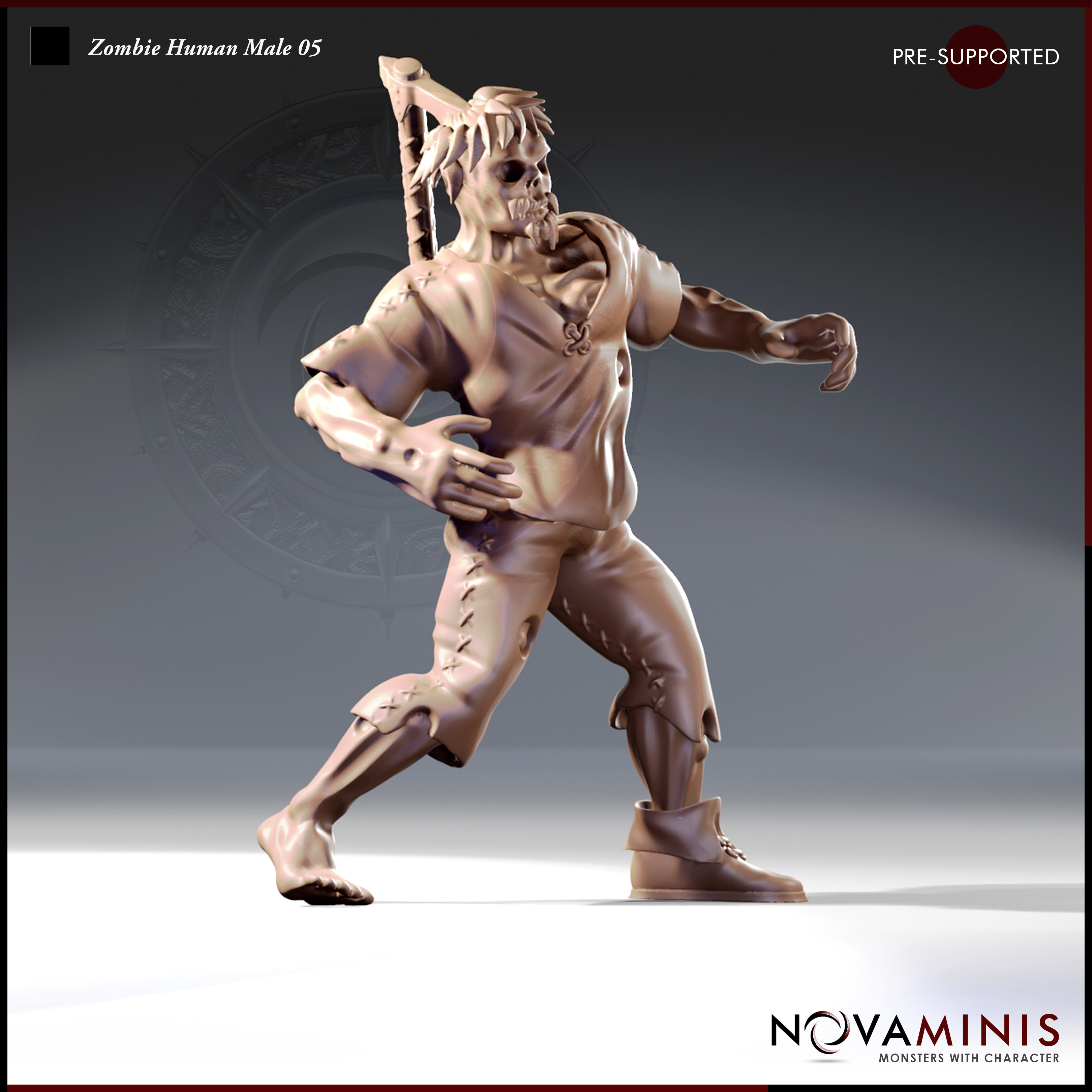 Zombie Human Male 05
